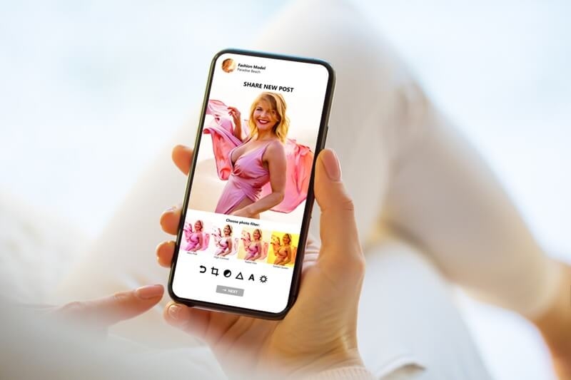 social media editing styles