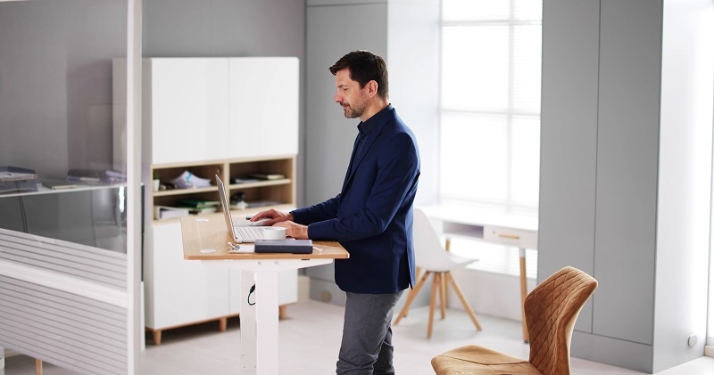height adjustable desk