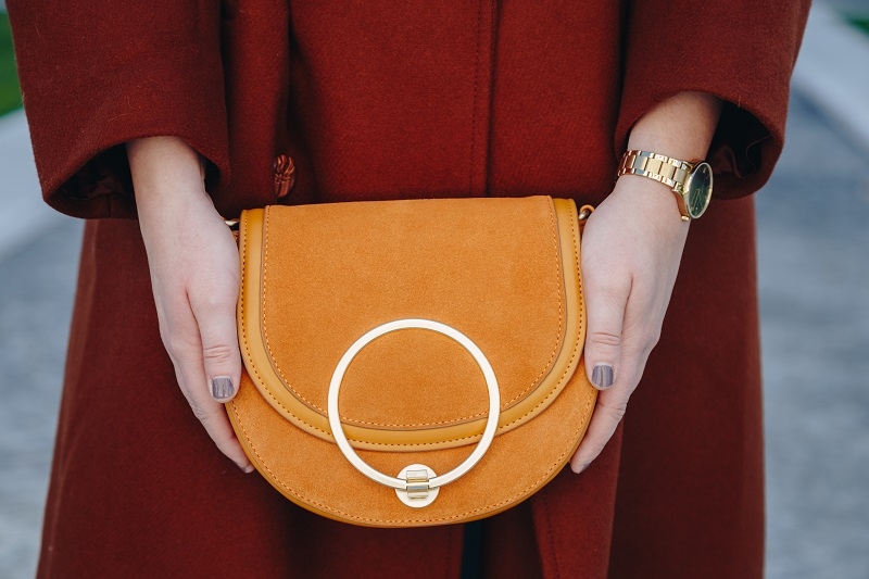 soft leather handbag textures