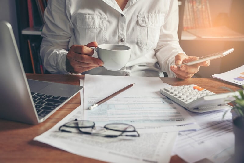 Business woman adapting Portfolio Strategies Amid Tax Reform