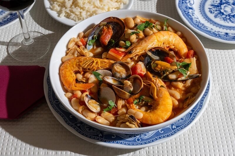 portugal traditional ajentaro seafood