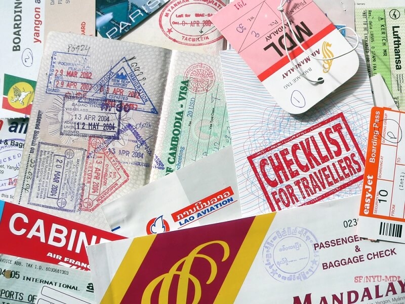 detailed checklist for travellers for first time international travel
