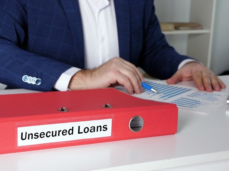 unsecured loans collateral