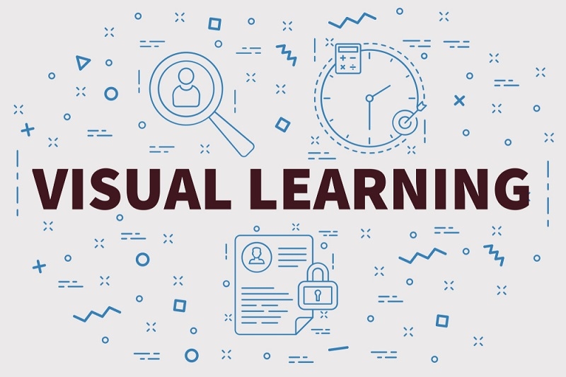 visual learning logo