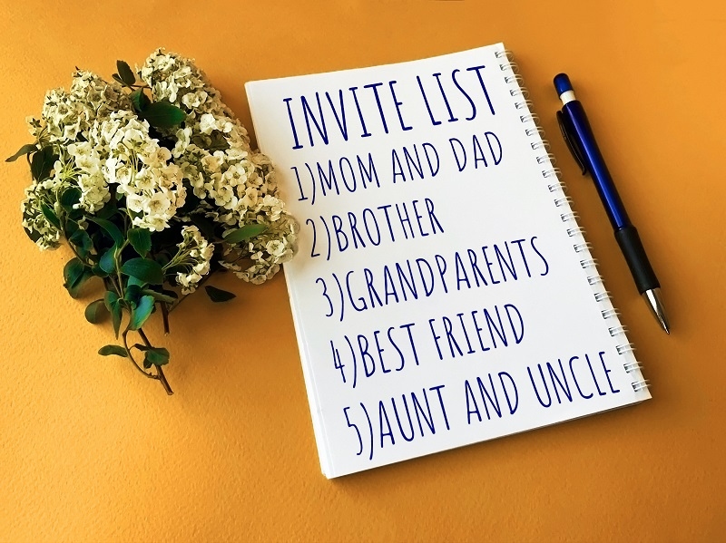 small wedding guest list 