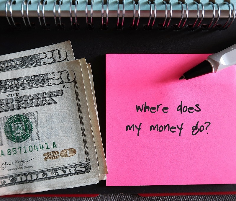 saving money each month,