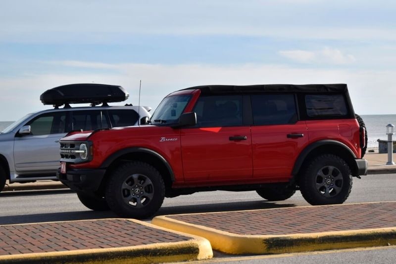 2026 Ford Bronco cruising on road