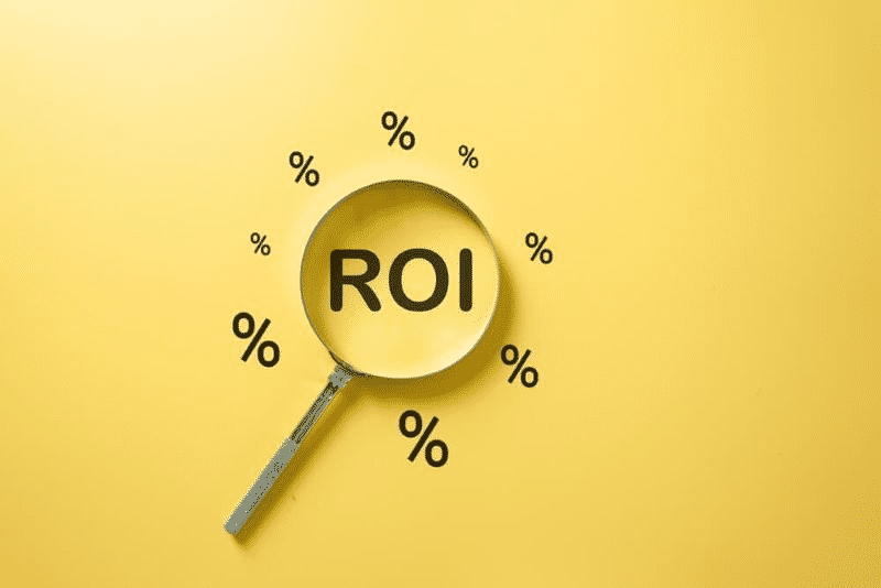 Text ROI under magnifying glass