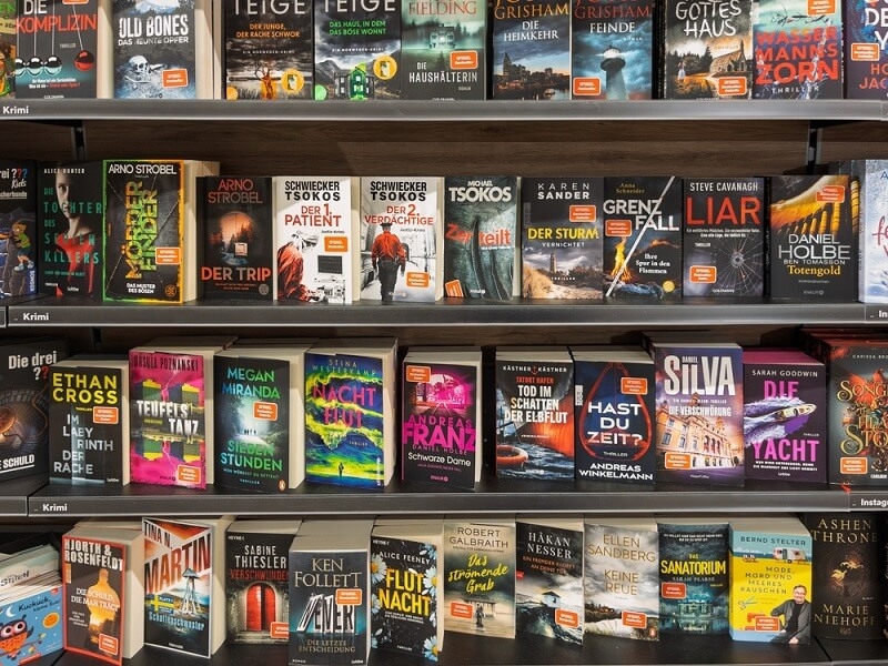 historical romantic books section