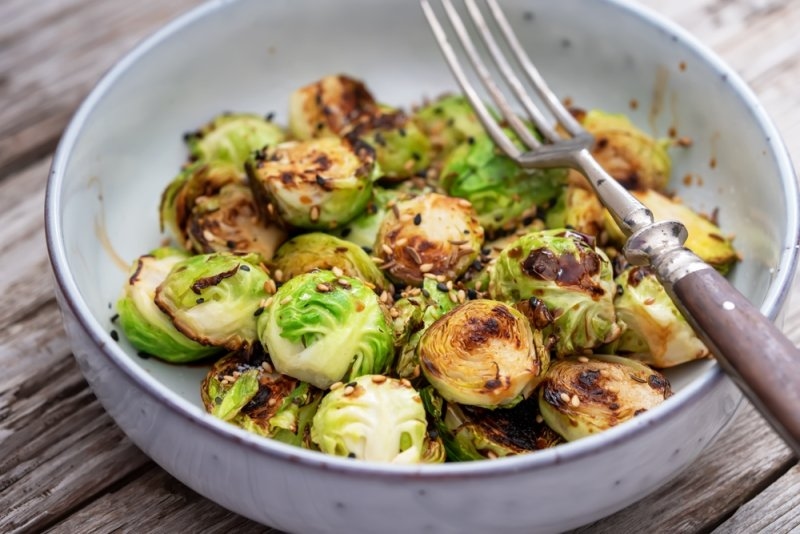Deep Fried Brussels in a bowl