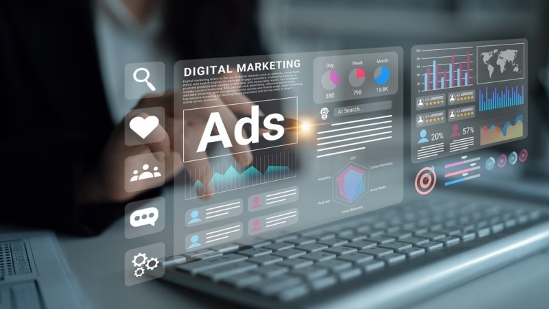 Digital marketing team analysing campaign performance
