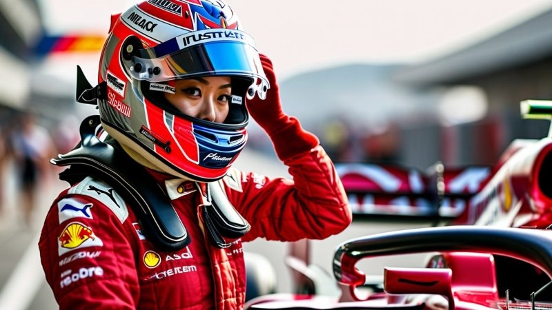 A female F1 driver