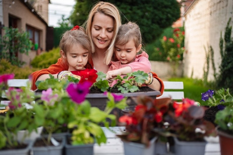 gardening with kids