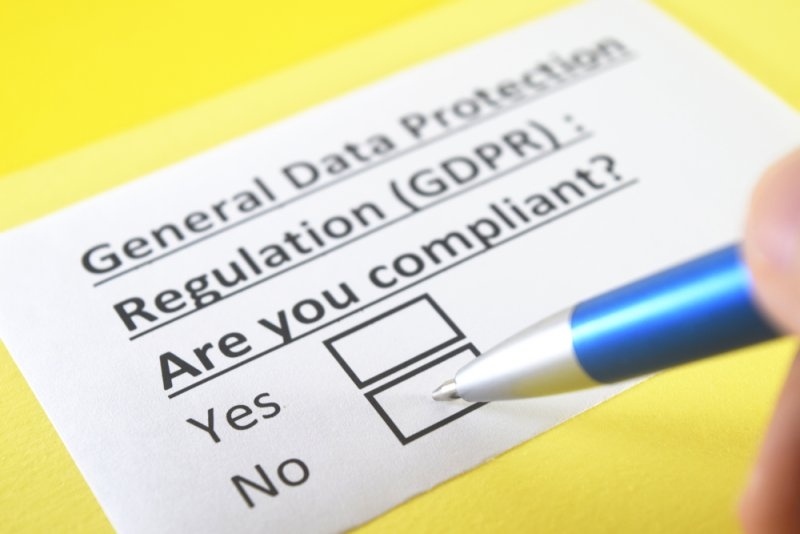 GDPR compliance self-assessment questionnaire for reviewing business data privacy practices.
