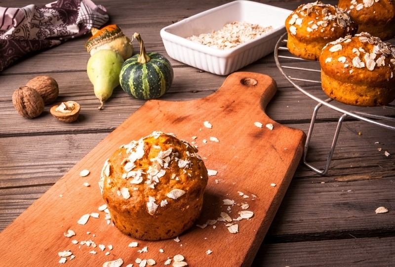 Pumpkin Oatmeal Muffin