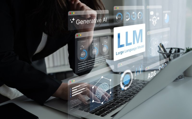 Large Language Model LLM processing data