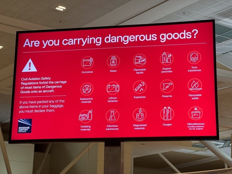 list of prohibited items