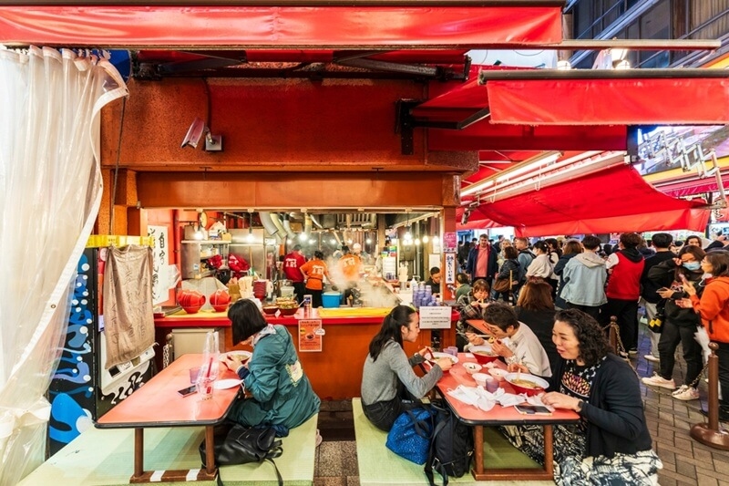 Best neighborhoods in Osaka