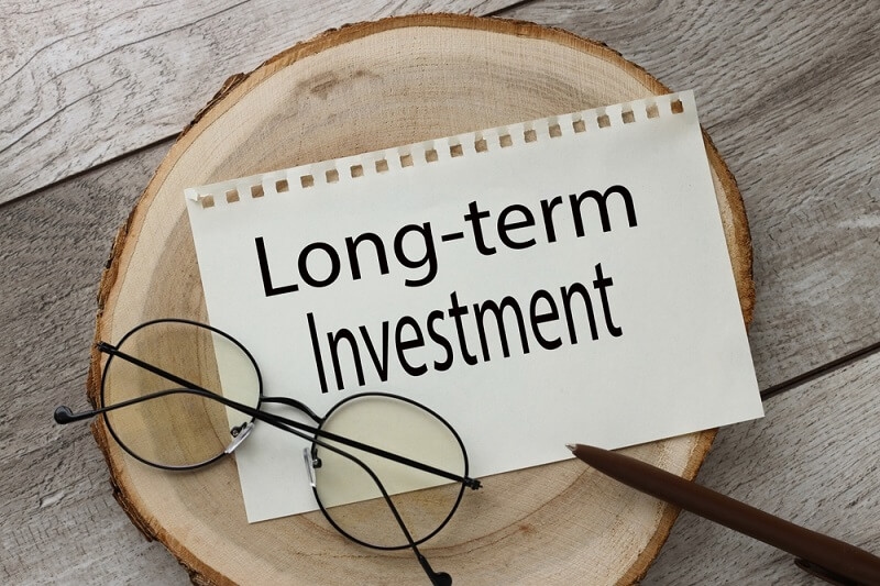 Long term investment text on sheet