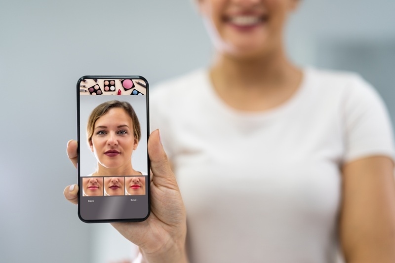 virtual makeup try on