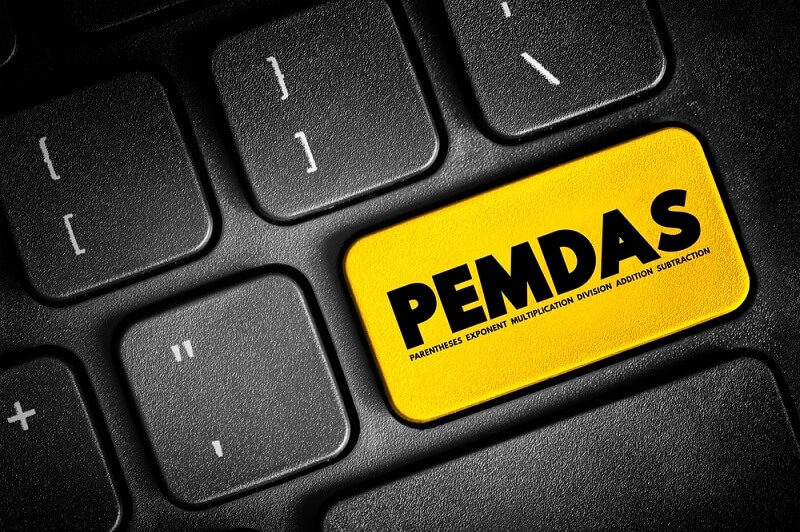 pemdas button in keyboard