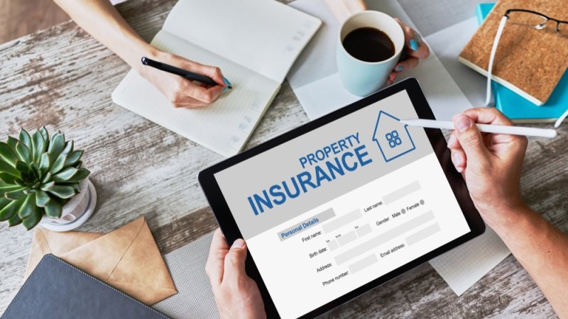 Property insurance online application form