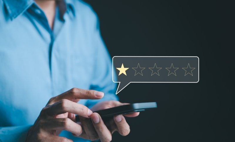 negative review