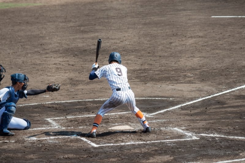 Scenery of the baseball game