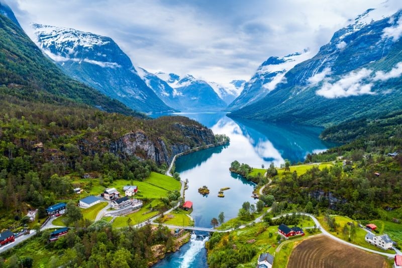 Norway natural landscape 