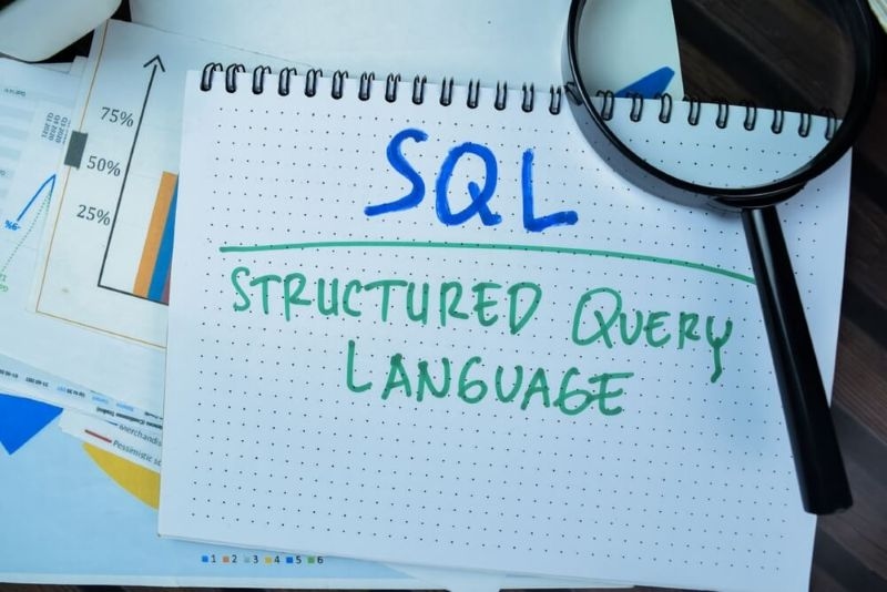 SQL text on a binded notebook