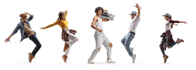 poses for street dances