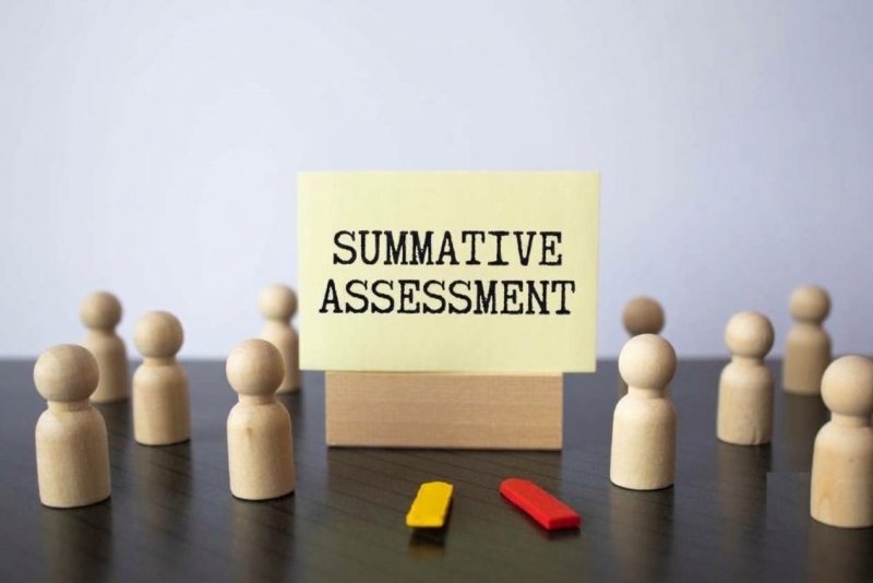 Summative Assessment text on paper