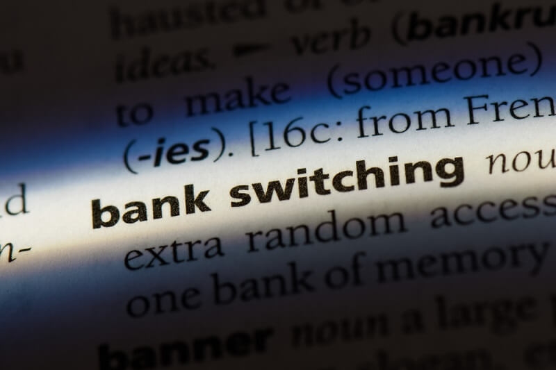 bank witching guidelines in  book highlighted