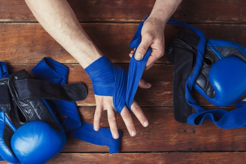 boxing hand wraps