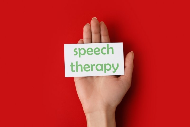 speech therapy