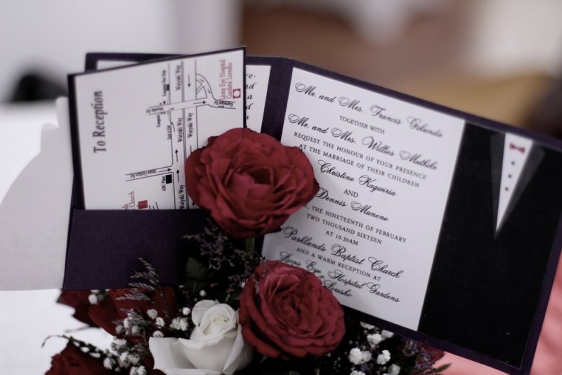 Wedding Invitation Card Details