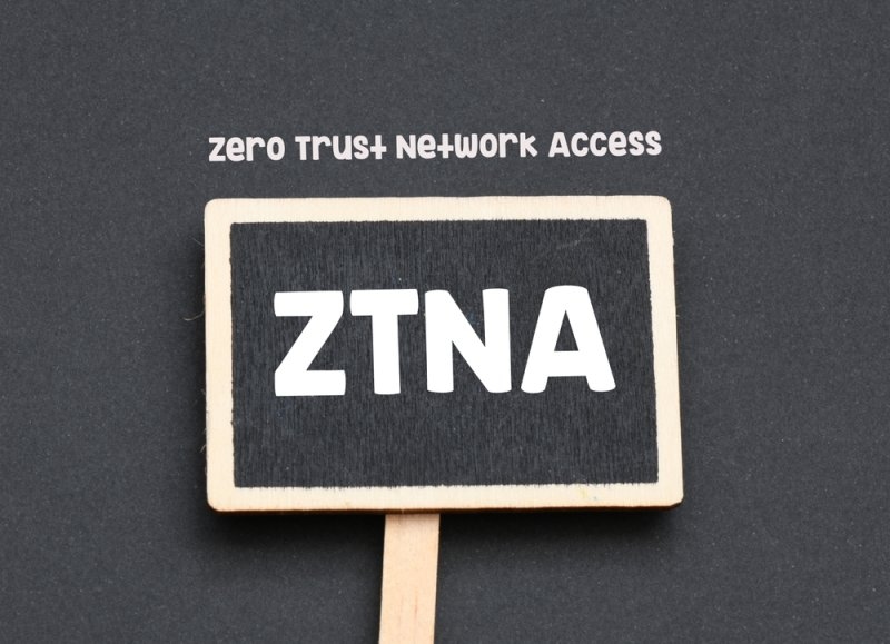Sign representing Zero Trust Network Access (ZTNA).